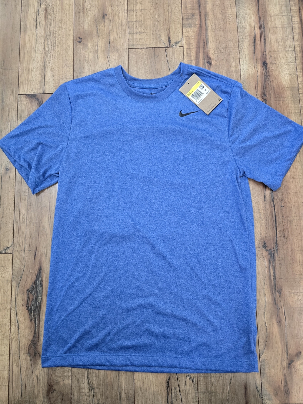 Nike Men’s Heather Royal Blue Short Sleeve Performance Tee